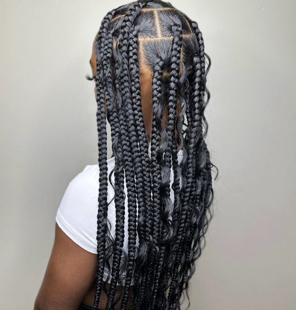 Large Boho Knotless