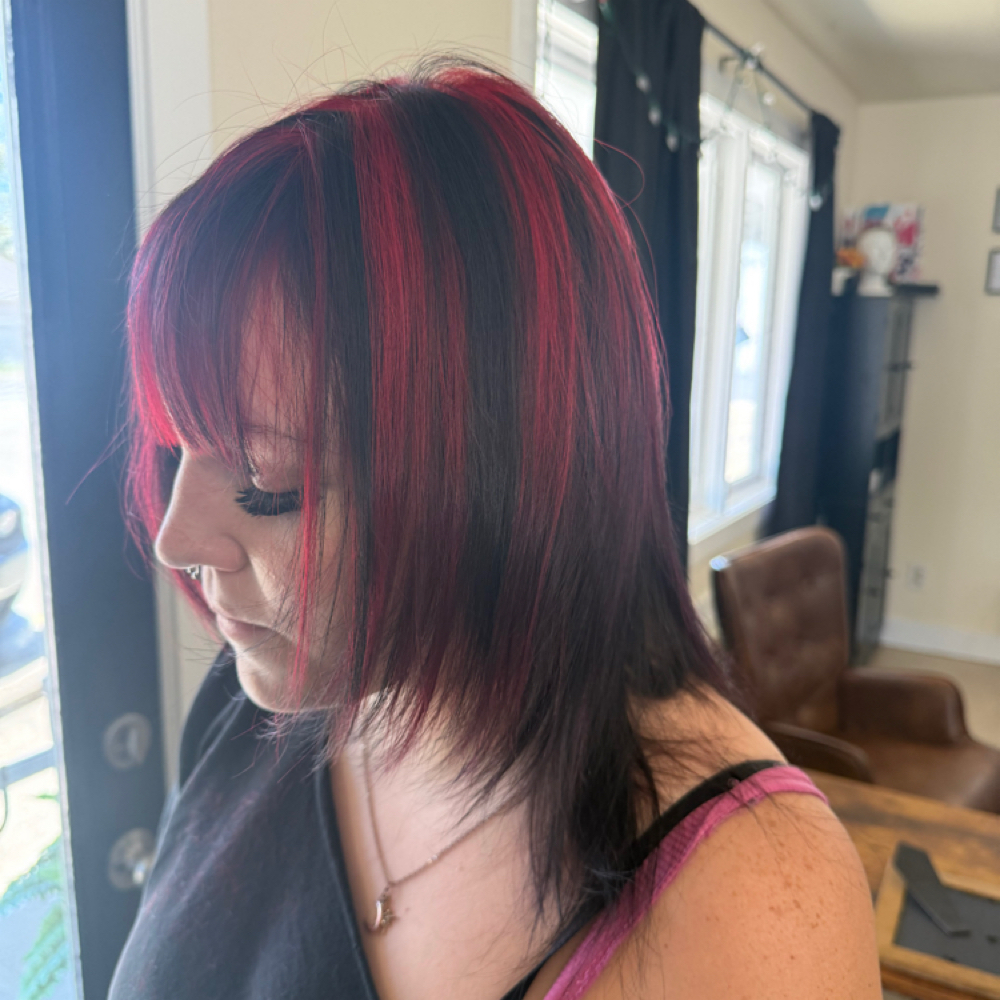 Express dry cut at All About Me Beauty Bar in Labelle, FL
