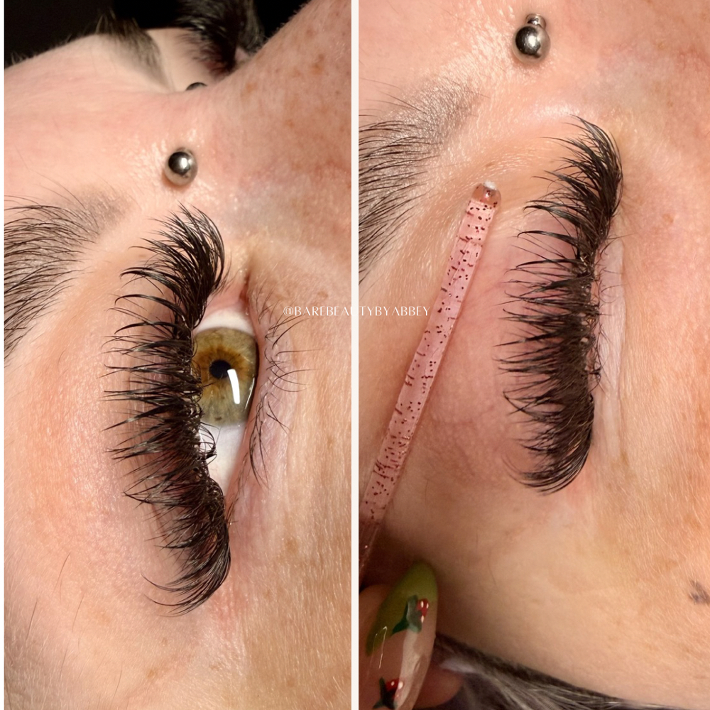Volume Set Eyelash Extension at Bare Beauty by Abbey in Oklahoma City, OK