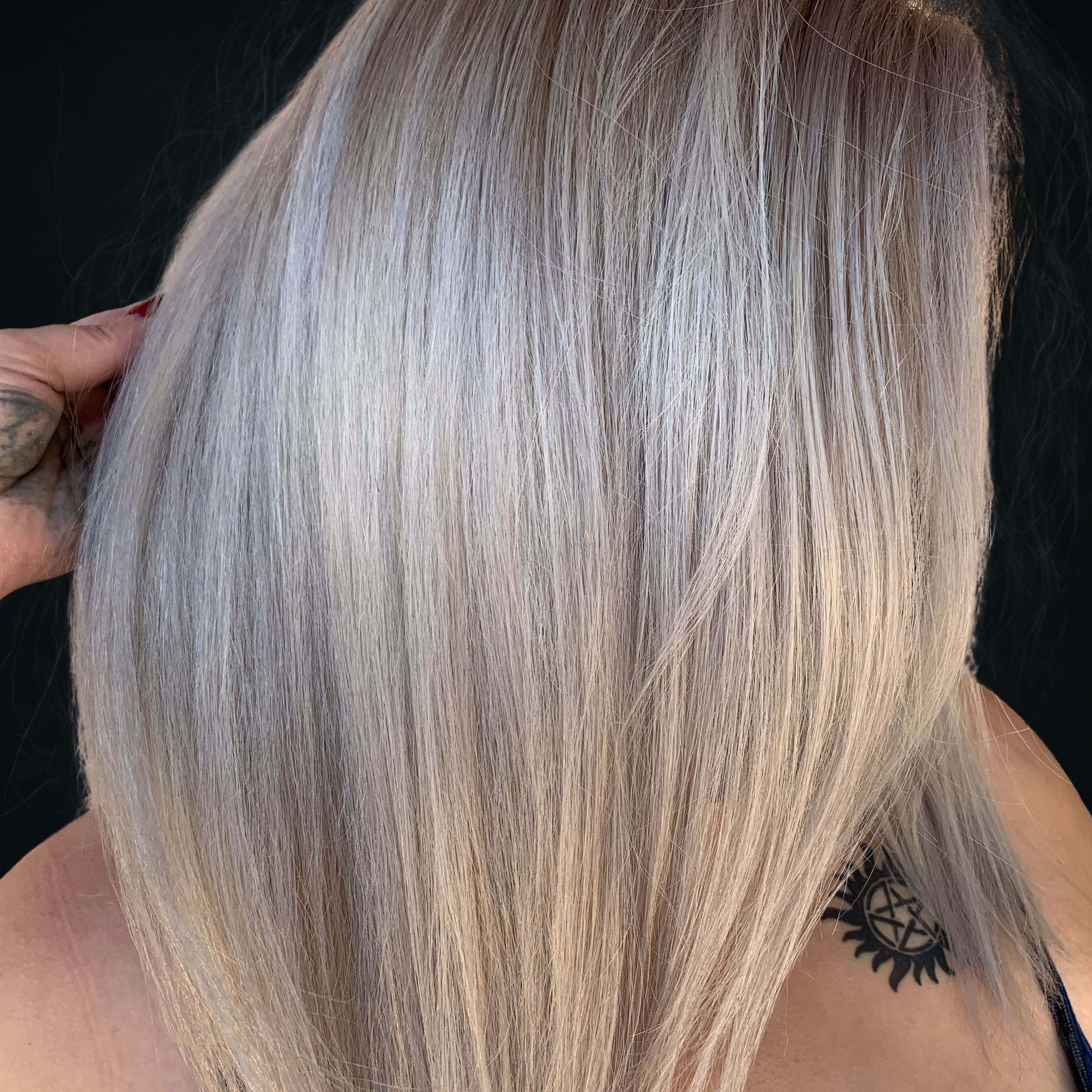 Blonde & Root’d at Black Vault Hair Studio in Marlton, NJ
