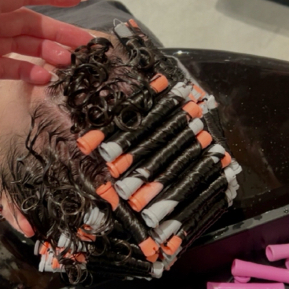 Men’s Perm (TOP) at HairdonebyAli in Grantsville, UT