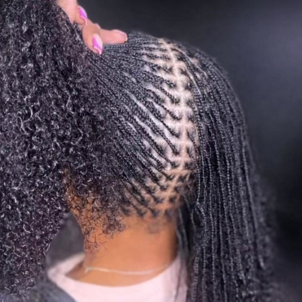 Micro Loc Extensions (Braid) at Beyond Hair Braiding in Bronx, NY