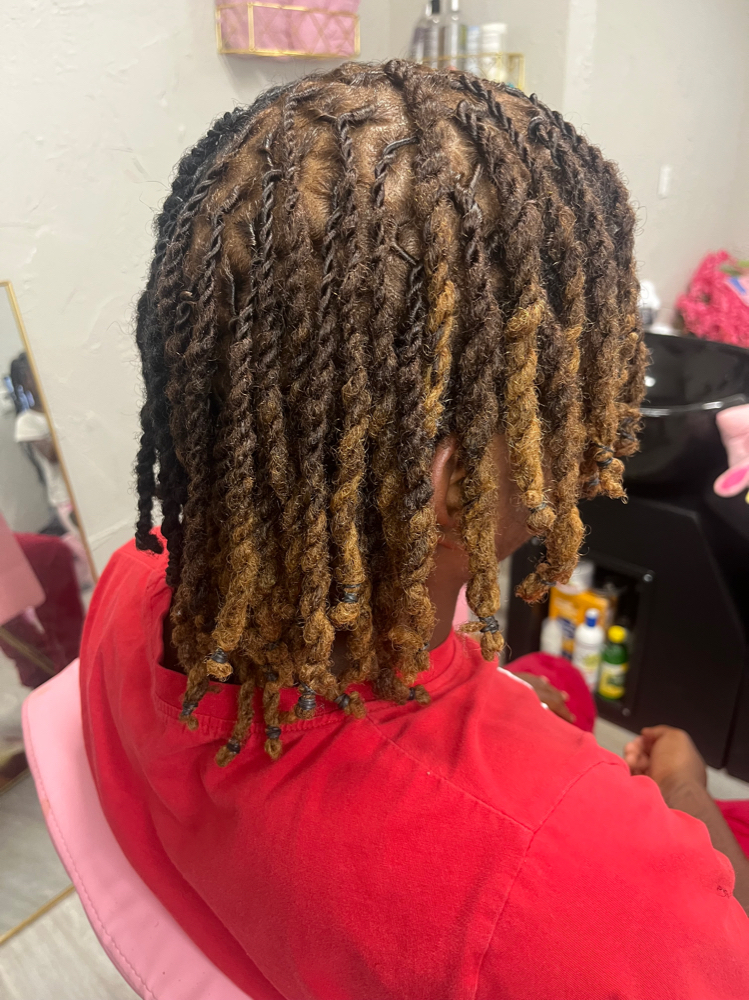 Loc Retwist + 2 Strand at PRESS’d by Krys P in Watauga, TX