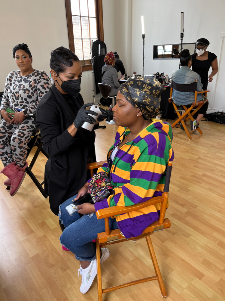 Mardi Gras Airbrush Makeup Services