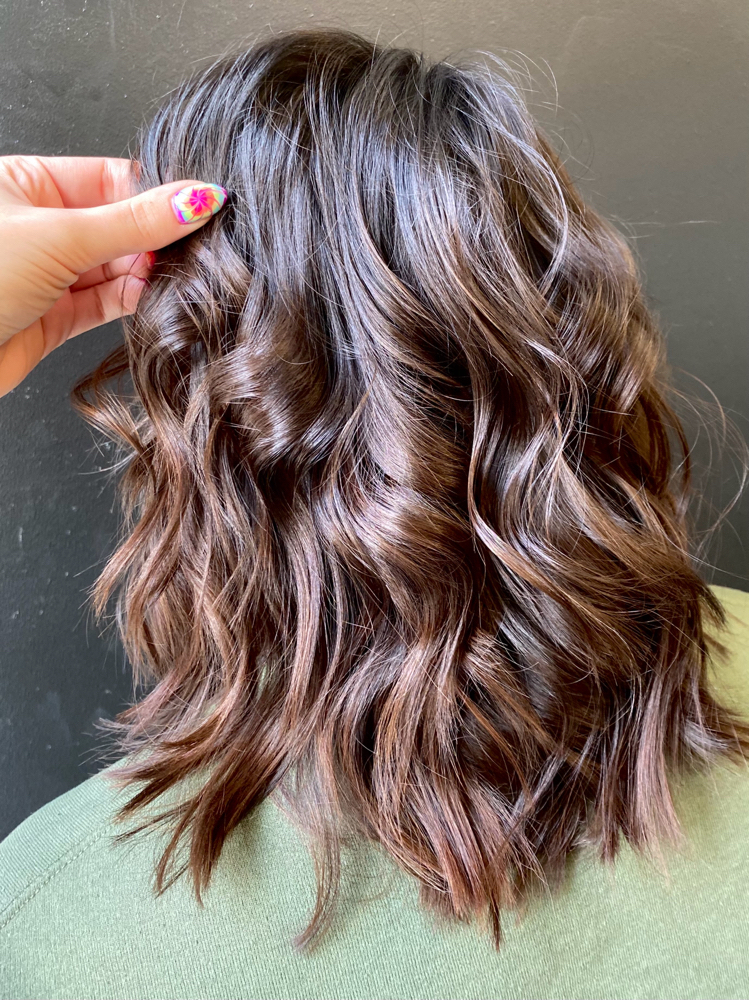 Balayage With Cut