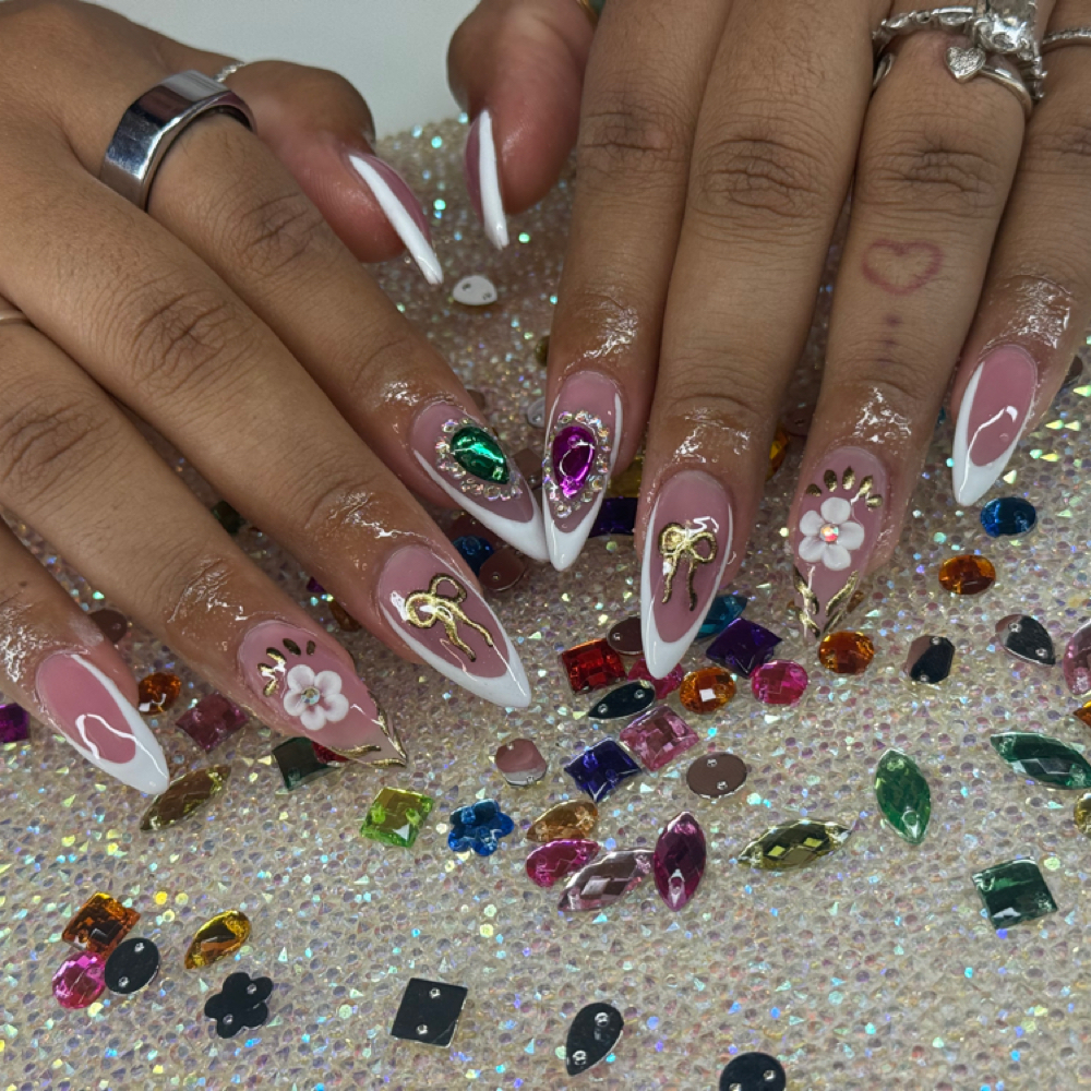 Long Full Set at Ks Blink & Nails LLC in New Britain, CT