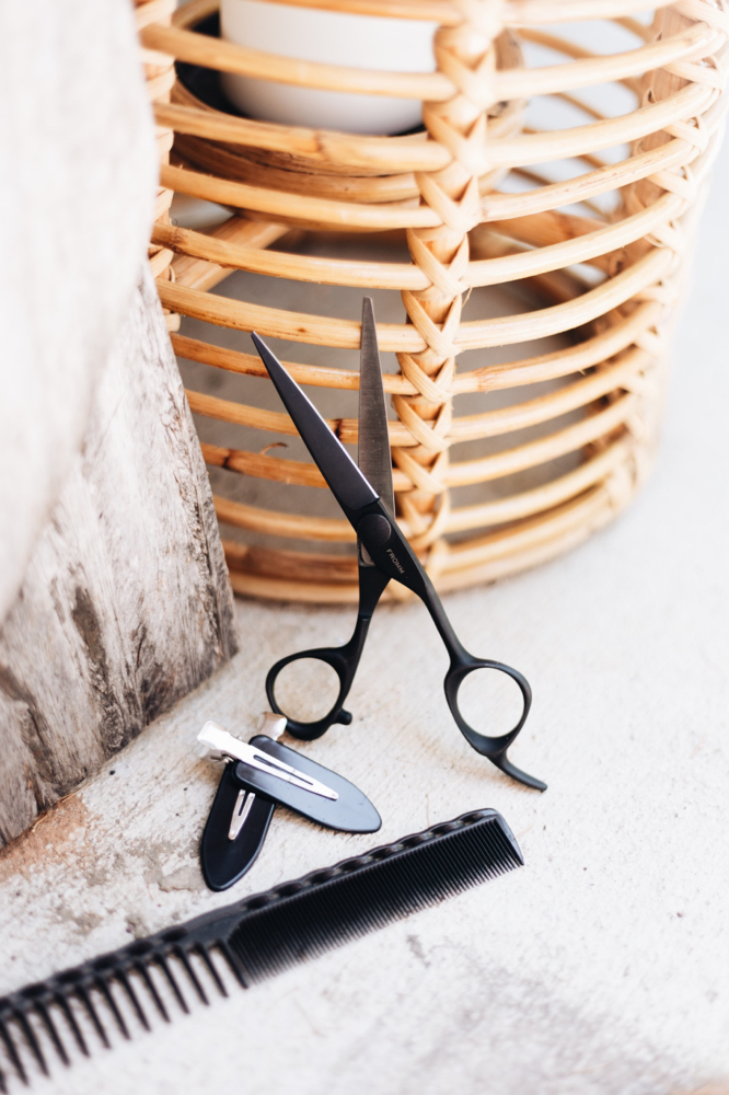 haircut blow dry XL