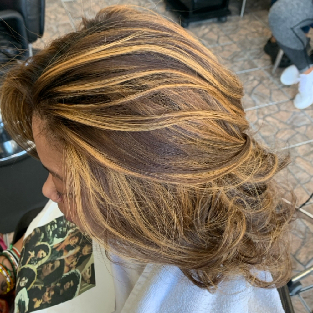 Partial Highlights at Glo Luxe Beauty in New Rochelle, NY