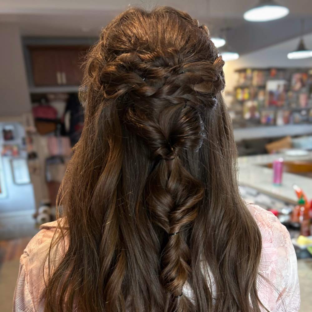 Event Updo at hairbyrileyyrenee in Essexville, MI