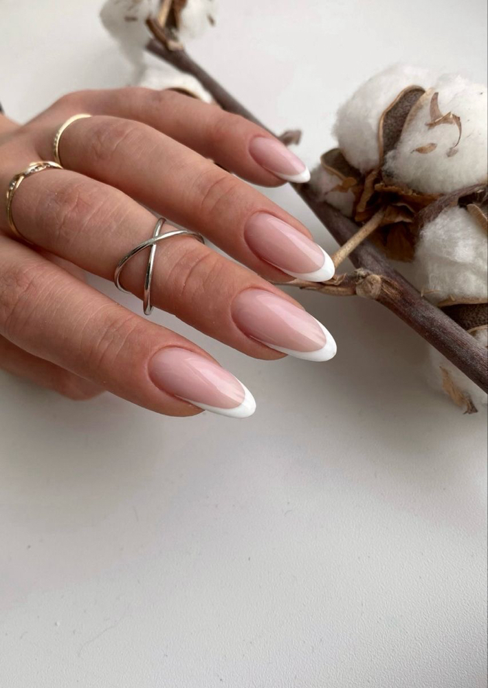 French Gel Manicure
