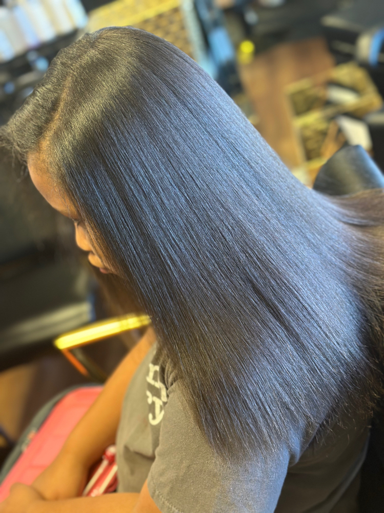 Kids Blowout with Curls/Style