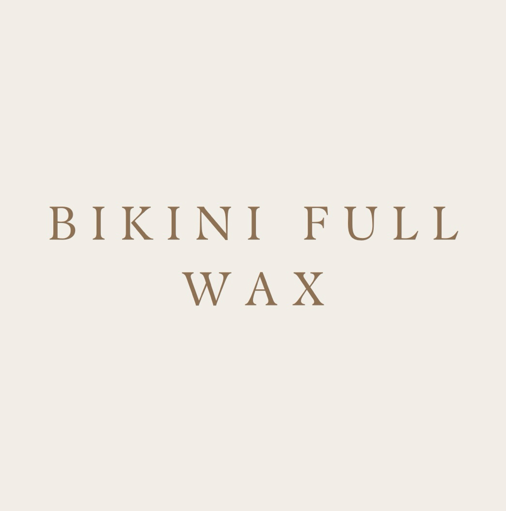 Bikini Full Wax (V)