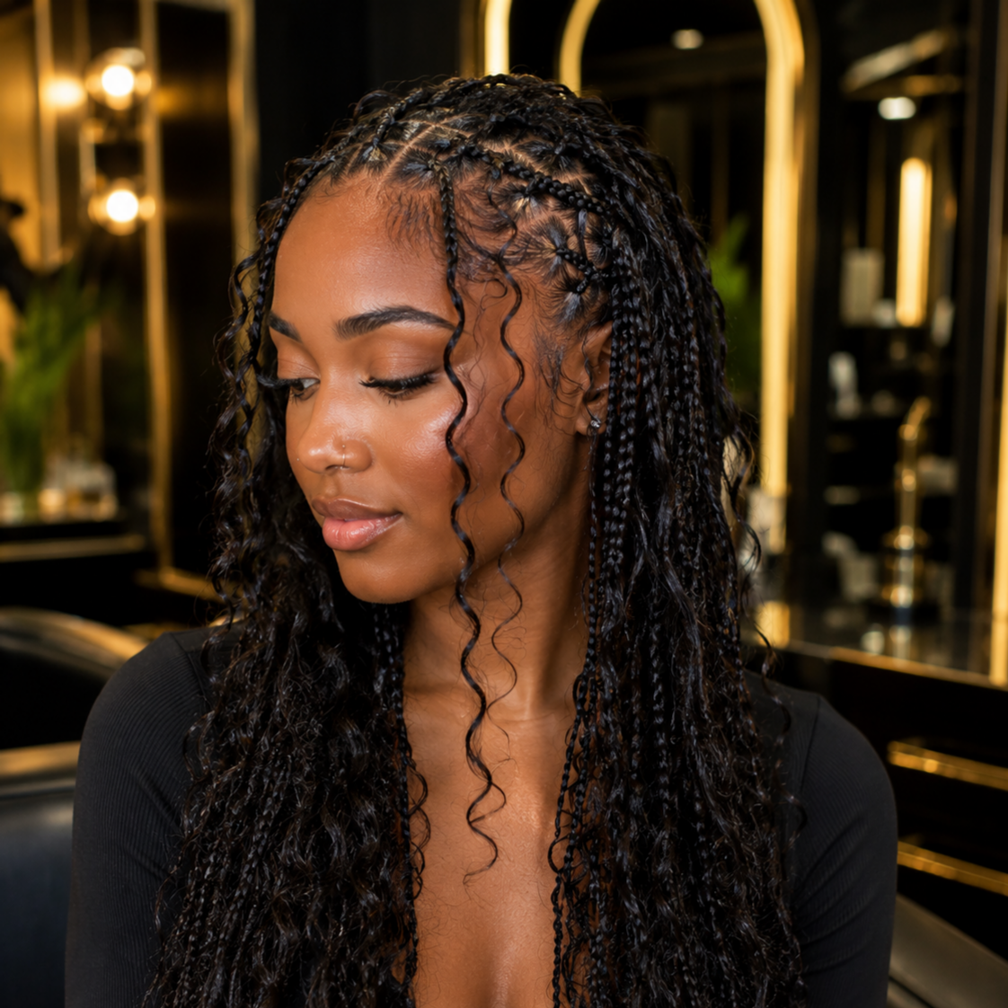 Boho Curls Add-On (Single Service) at Trinity Lux Co in savannah, GA