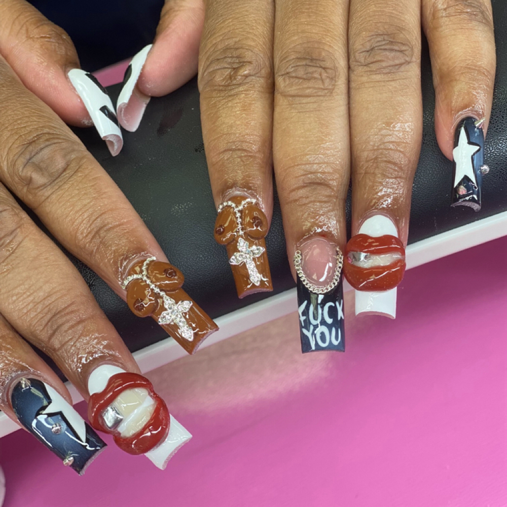 “MAIN CHARACTER” | Tier THREE at KUSTOM KLAWS✨✝️🌸 in Dayton, OH