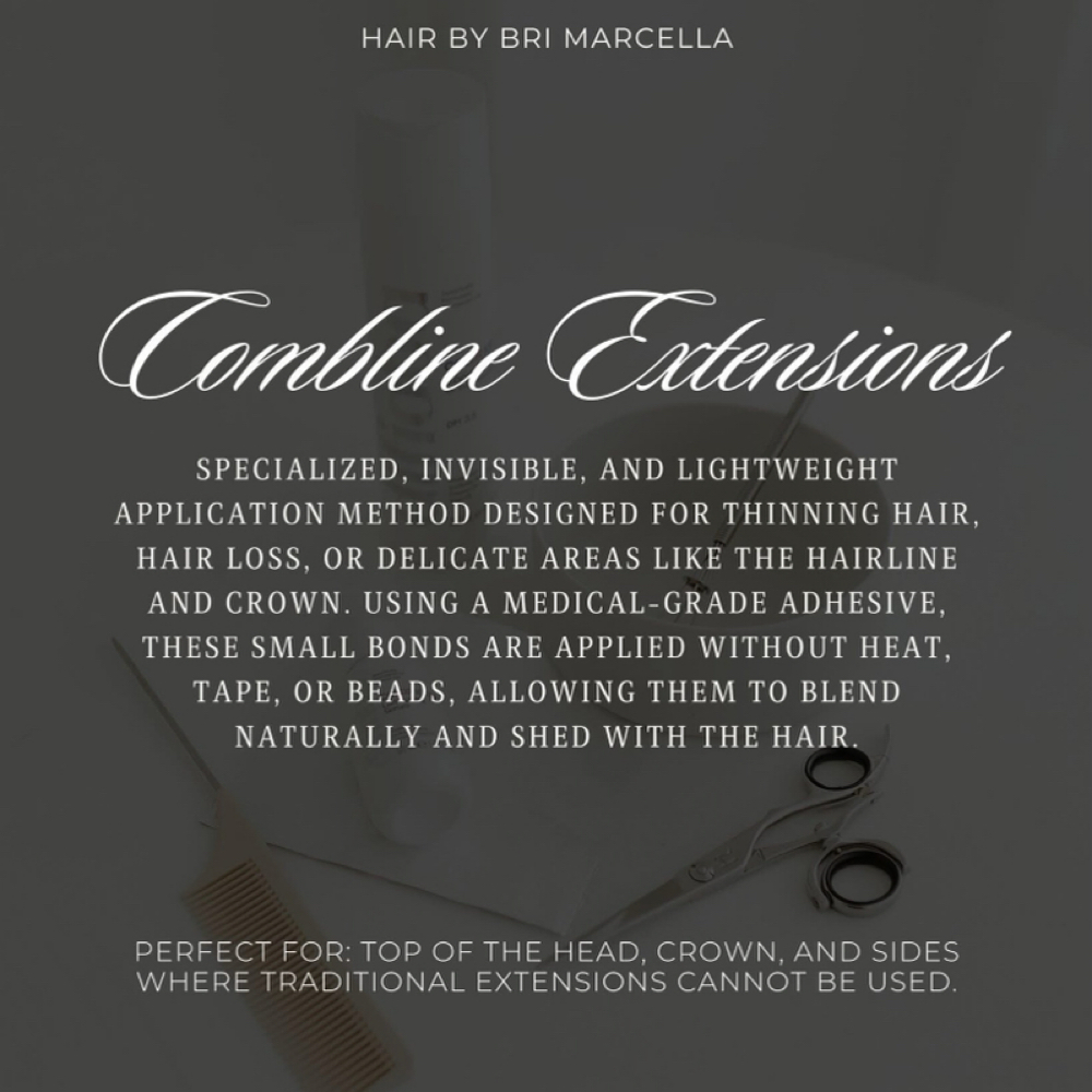 Combline Extension Installation at Hair by Bri Marcella @ The Main Attraction in Williamsville, NY