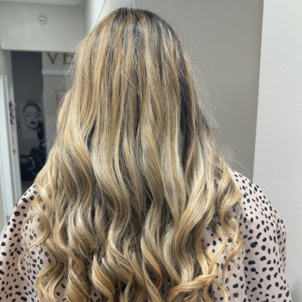Full highlight at Aubrey’s Hair Bar in San Angelo, TX