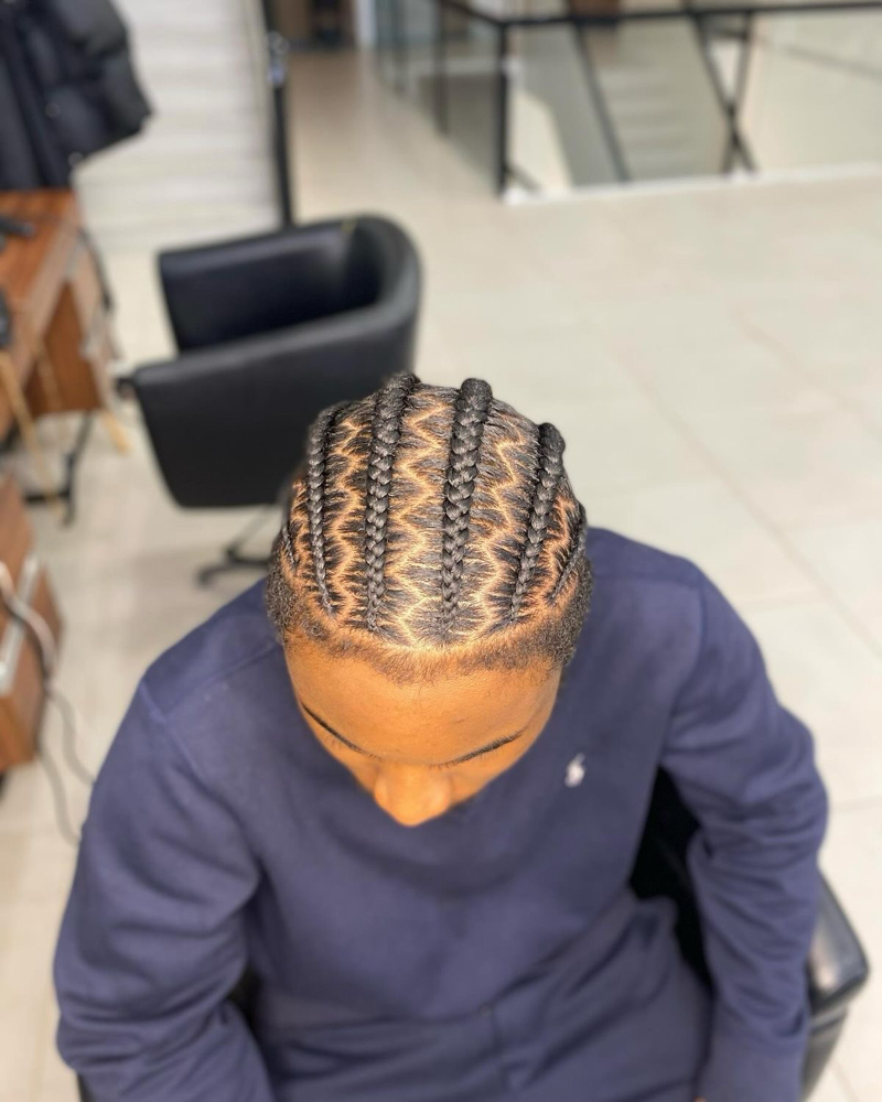 Men Corn Rows