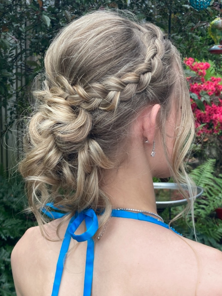 Formal Updo or Half up Half down