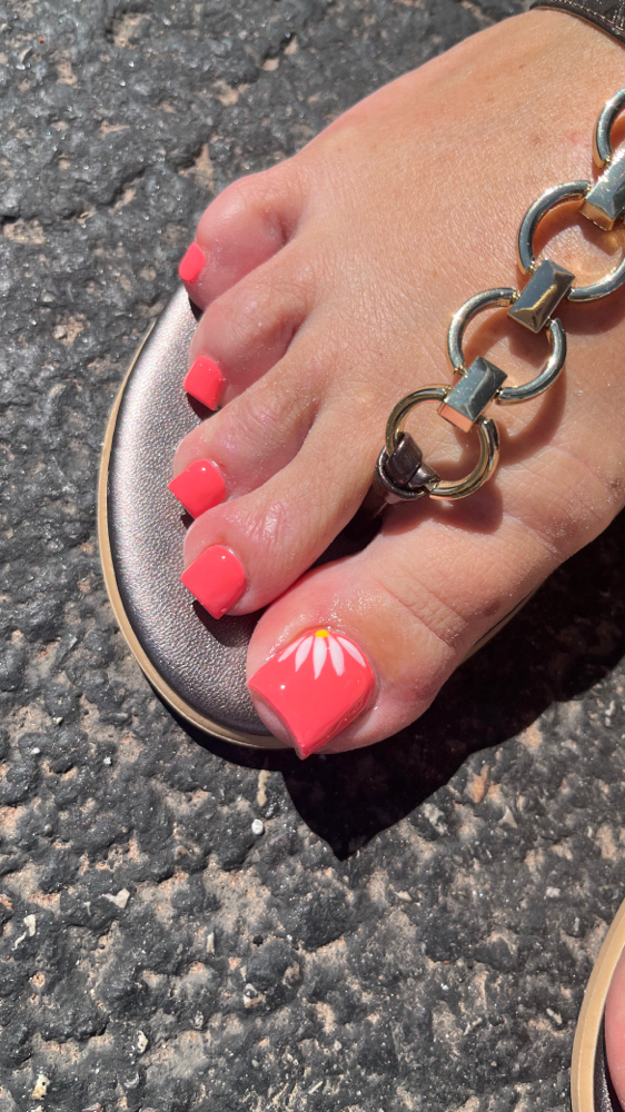 Acrylic Toes Full Set