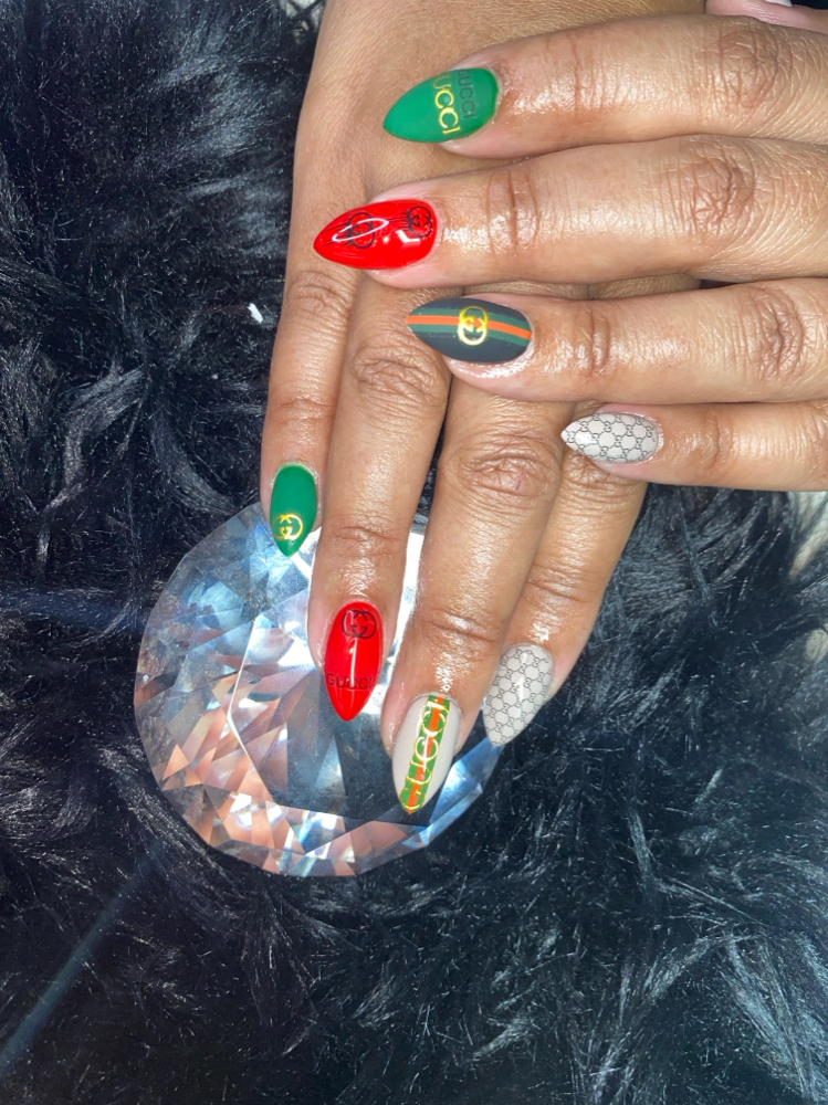 Stickers (price per nail/ 3 Max)