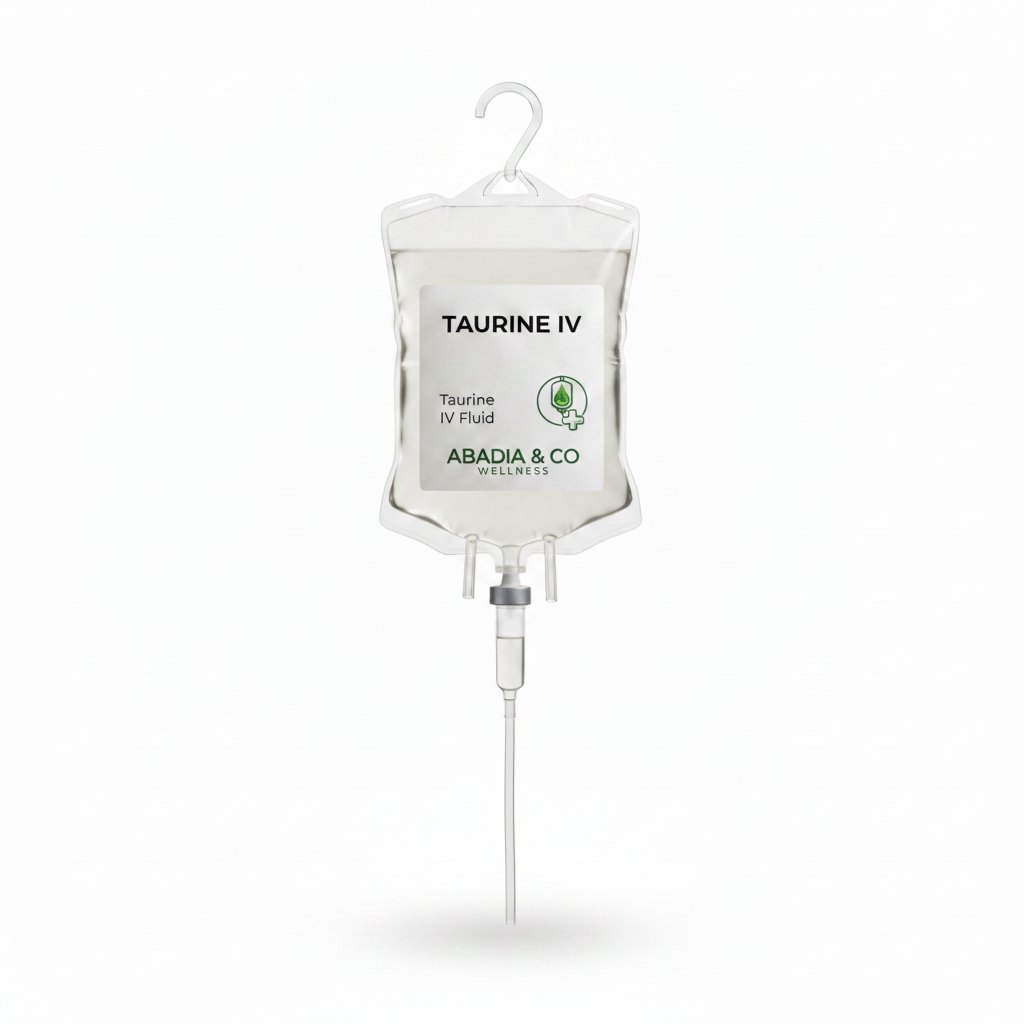 Taurine IV at Abadia & CO. wellness in Tampa, FL