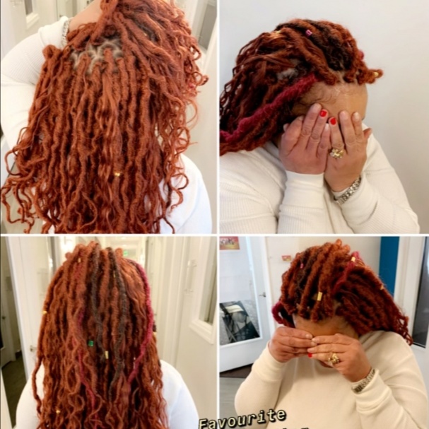 CROCHETS INDIVIDUAL LOCS at Favourite Hair Braiding in Cantonsville, MD