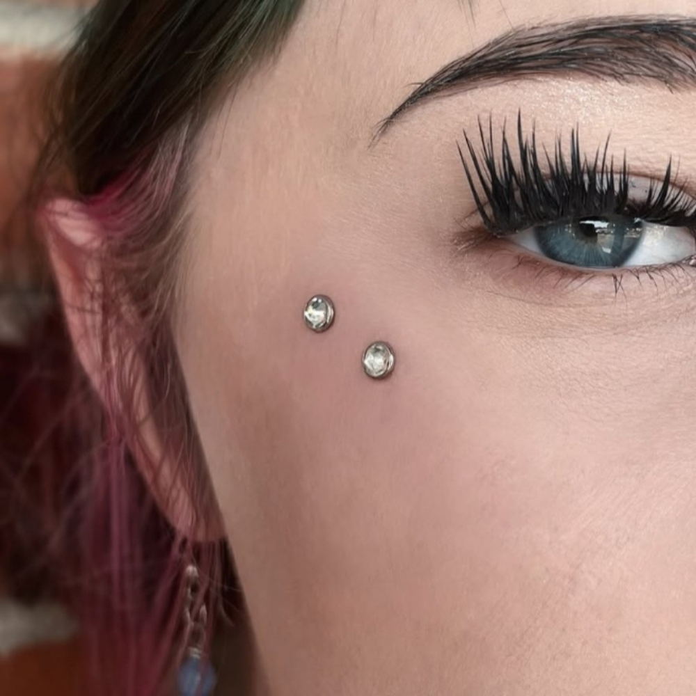 Anti-Eyebrow Piercing at The Piercing Bar in Mcallen, TX