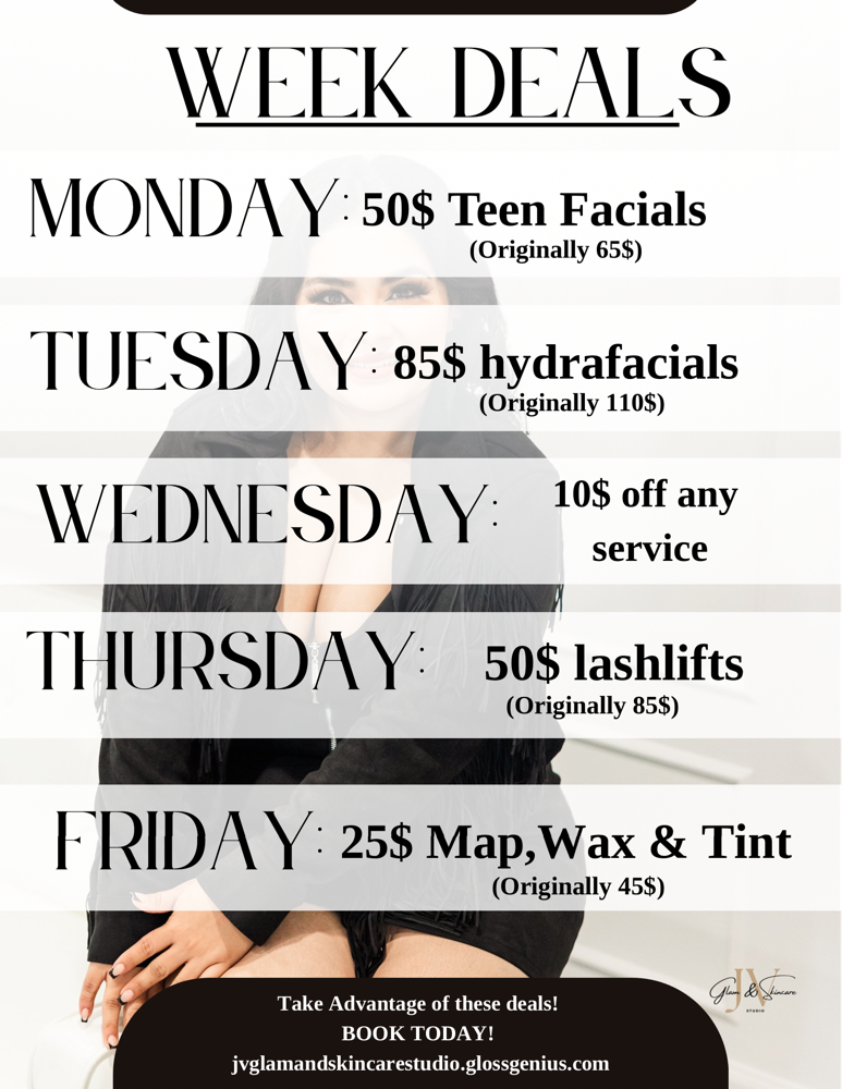 WEDNESDAY-10$ OFF ANY SERVICE
