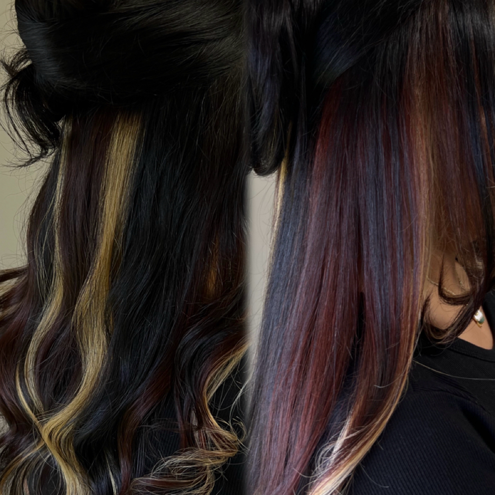 Calico Hair Color at Ooh Lala Salon Spa in Pasadena, TX