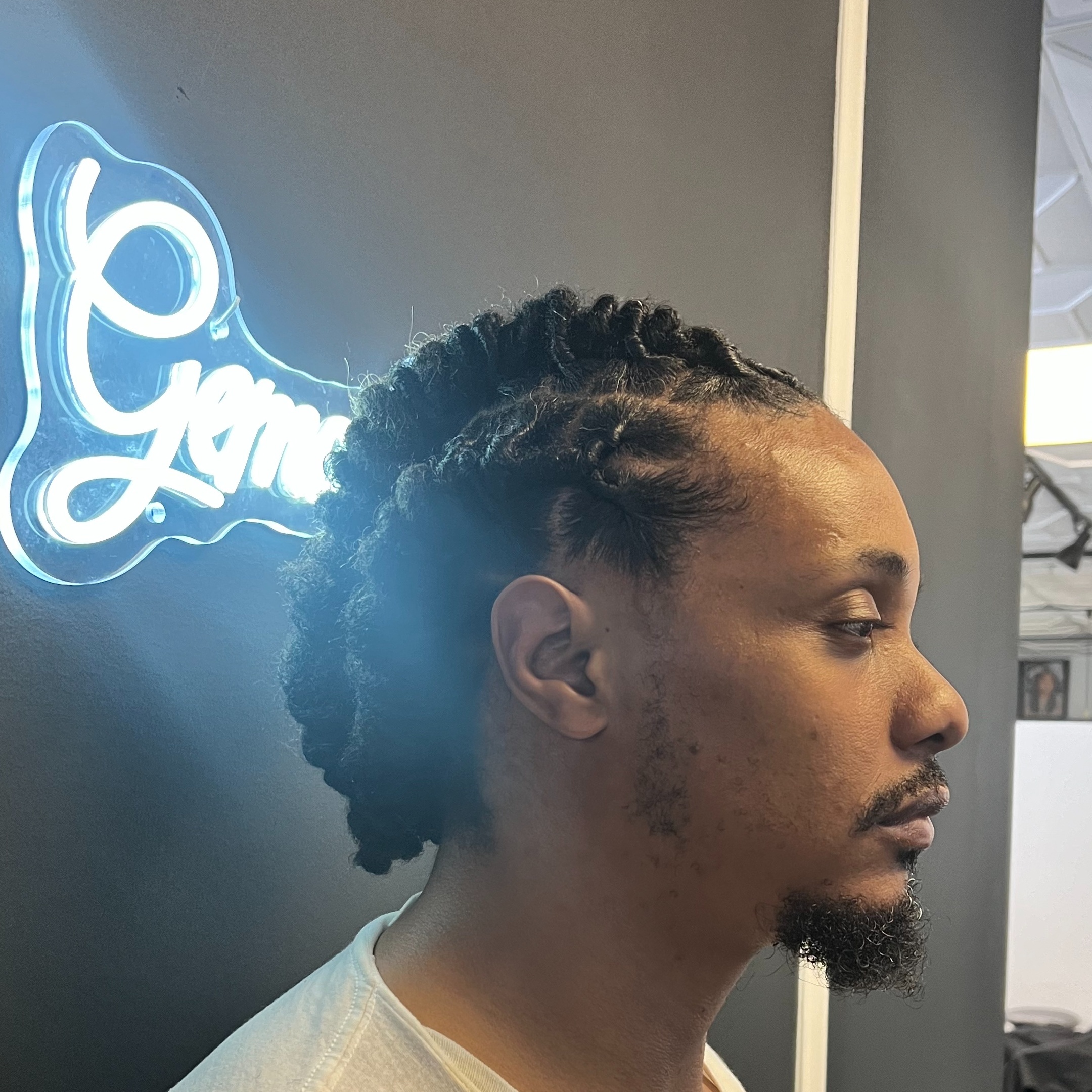 Retwist + Simple Loc Style at Mutha Lovin Locs in College Park, GA