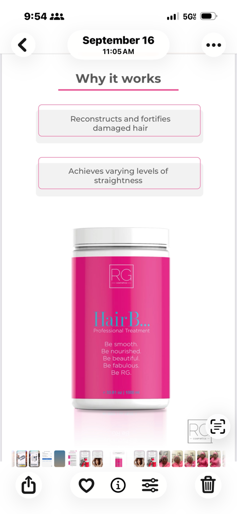 Hair B Smoothing System