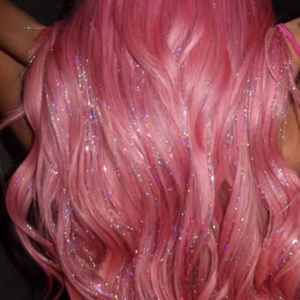 Hair Tinsel at CosmoCapricorn in Modesto, CA