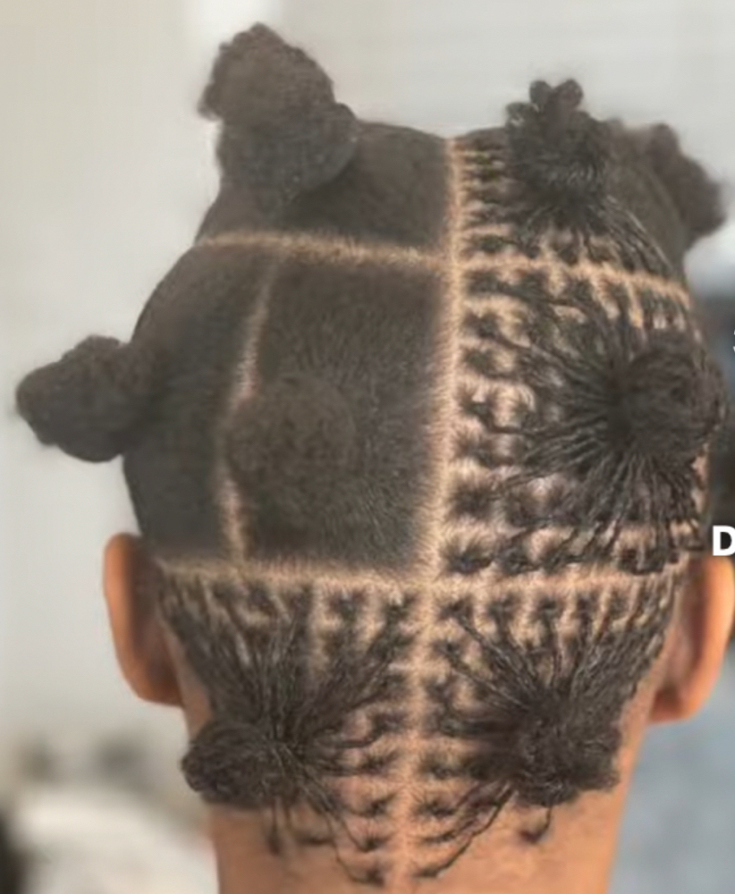 Sister Locs Installation Starting