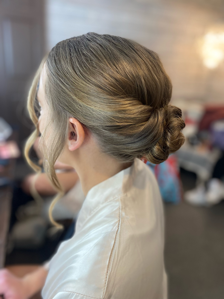 Special Occasion Updo Bride