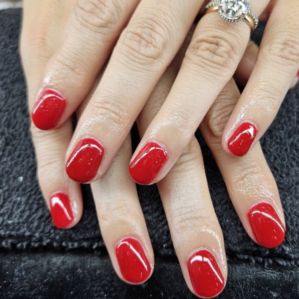 Gel Manicure at Karen Garcia/ traviesas nails in Carson City Nevada, NV