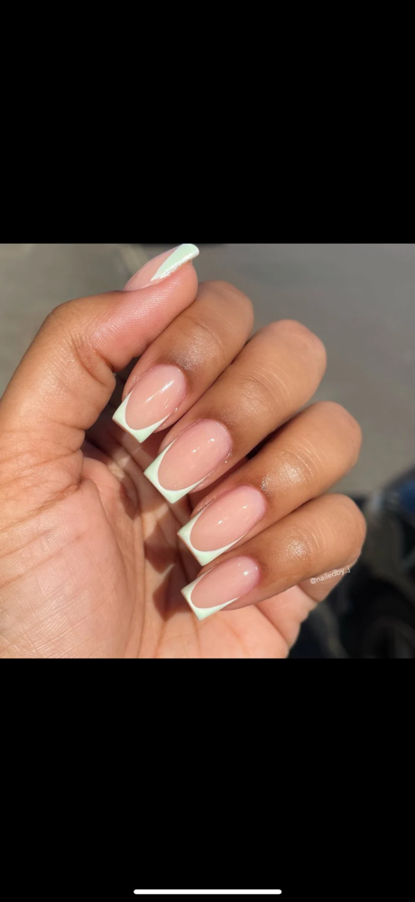 French at Nails By Brenda & CO LLC in Miami, FL