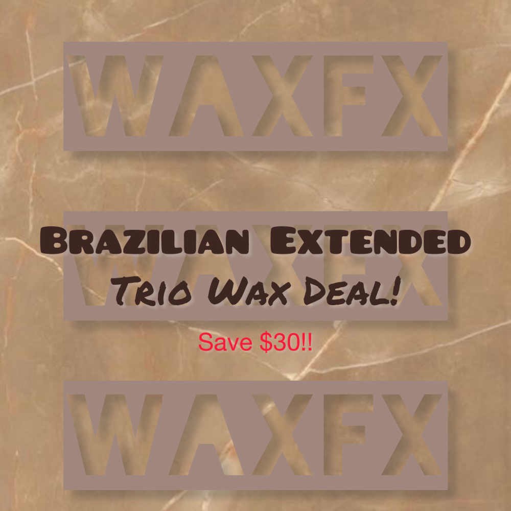 DEAL! Brazilian Extended Wax Trio