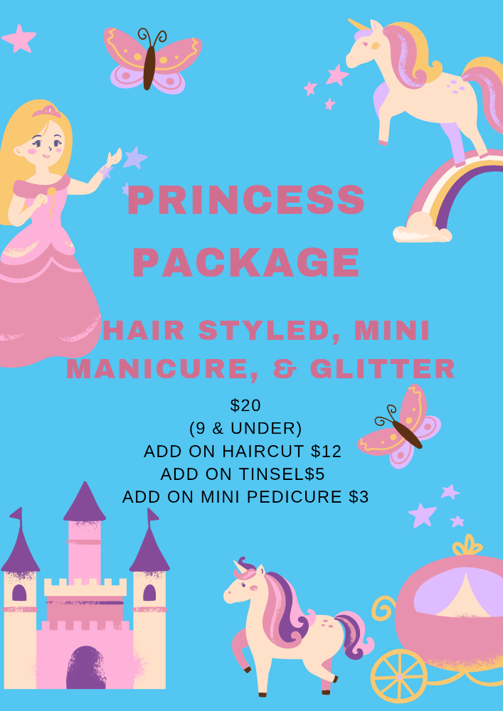Princess Spa (Ages 3 - 9)