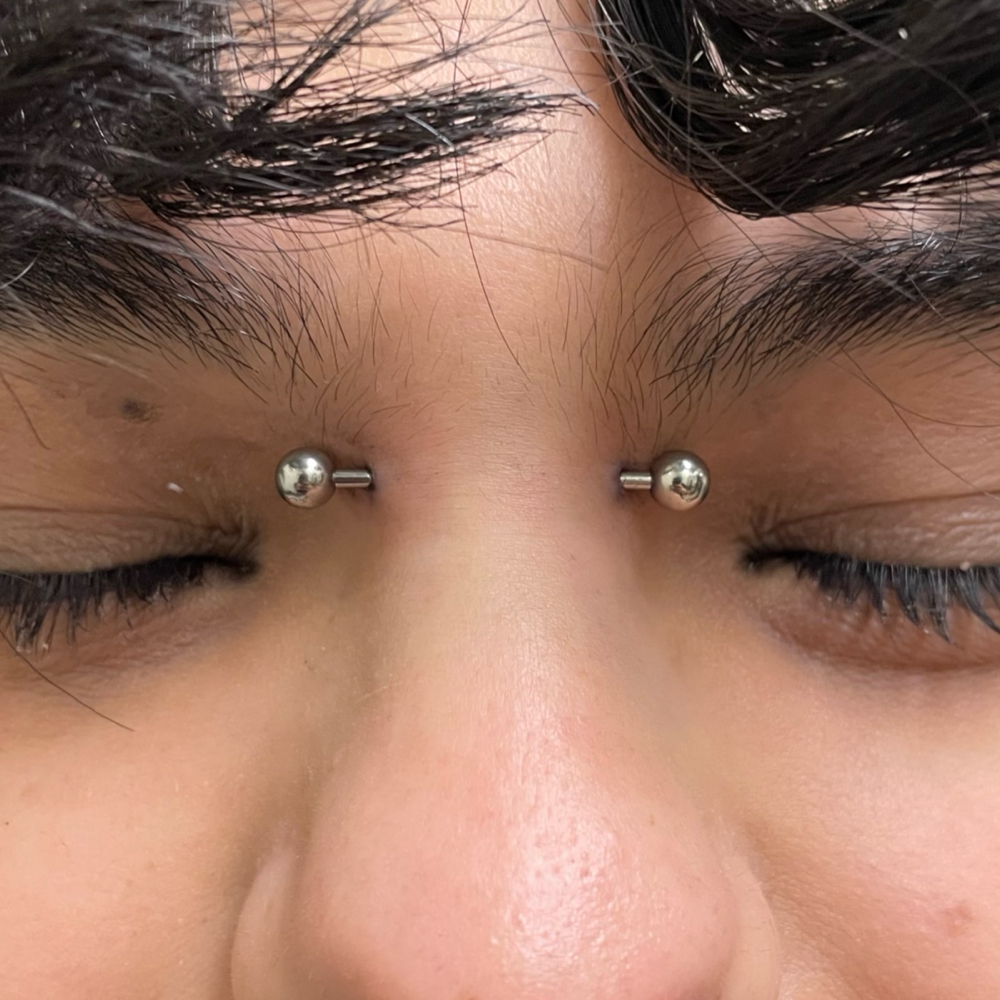 Bridge piercing
