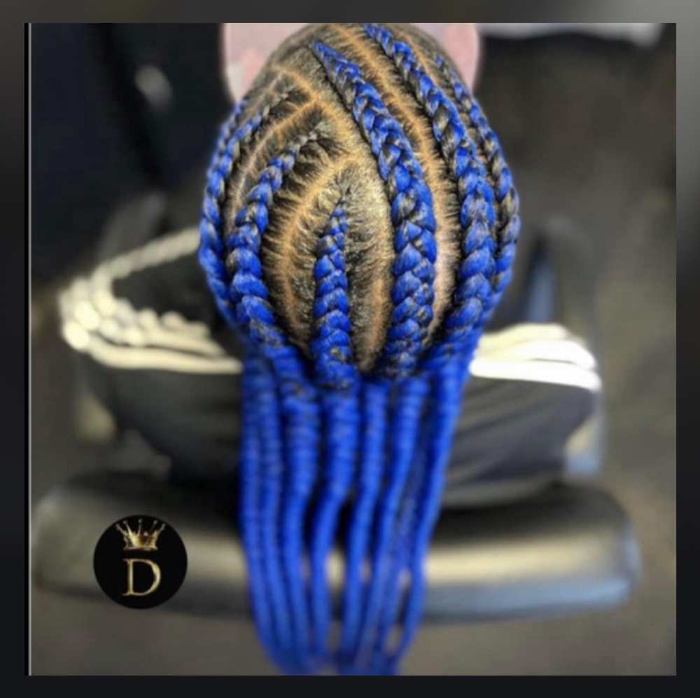 8-10 Feedin braids