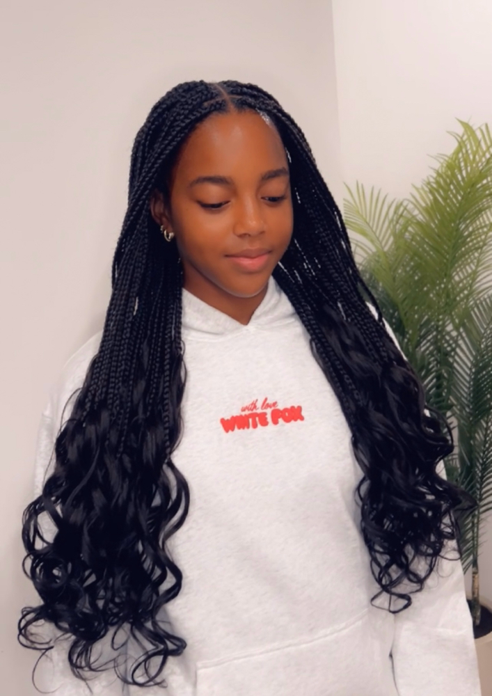 French Curls Braids