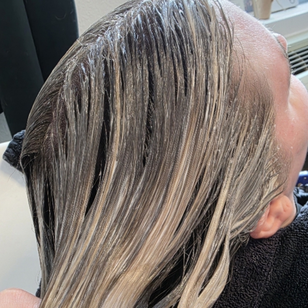 Toner Melt at Lavender Lane Salon in North Richland Hills, TX