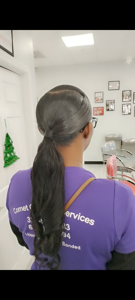 Geisha Ponytail Styles