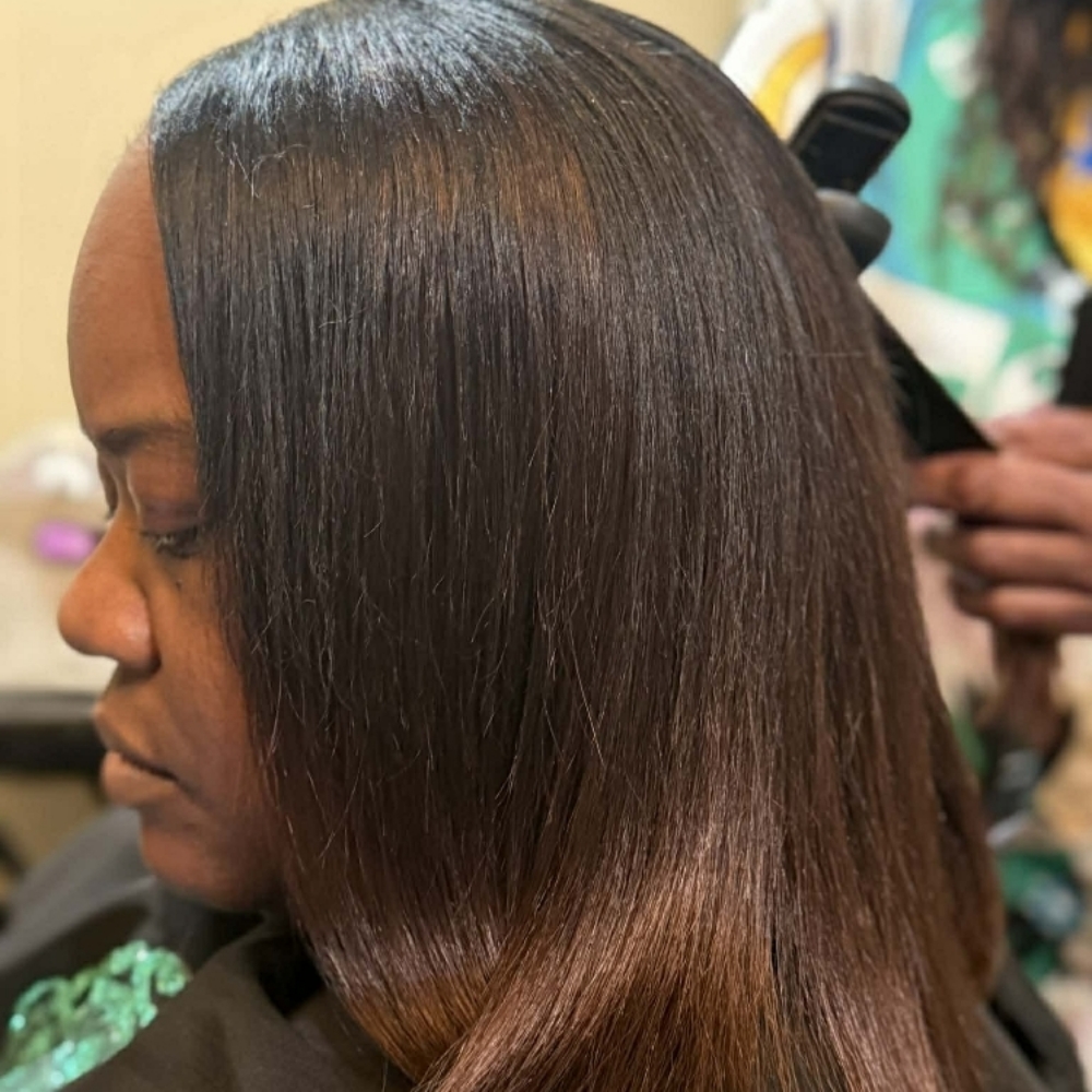 Silky Silk Out at Embrace 🌴 Natural Hair Salon in Timmonsville, SC