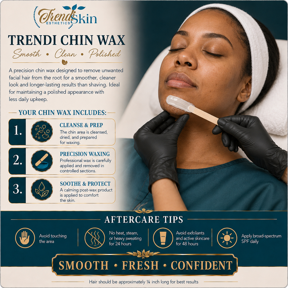 Facial Waxing (2 Weeks) at Trendiskin Esthetics in Baton Rouge, LA