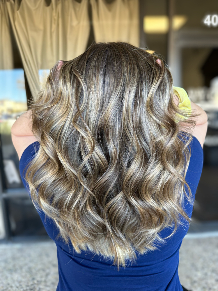 Partial Highlight at Angie’s Aesthetics in Midland, TX