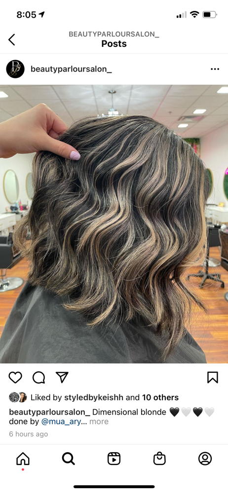 Partial Balayage