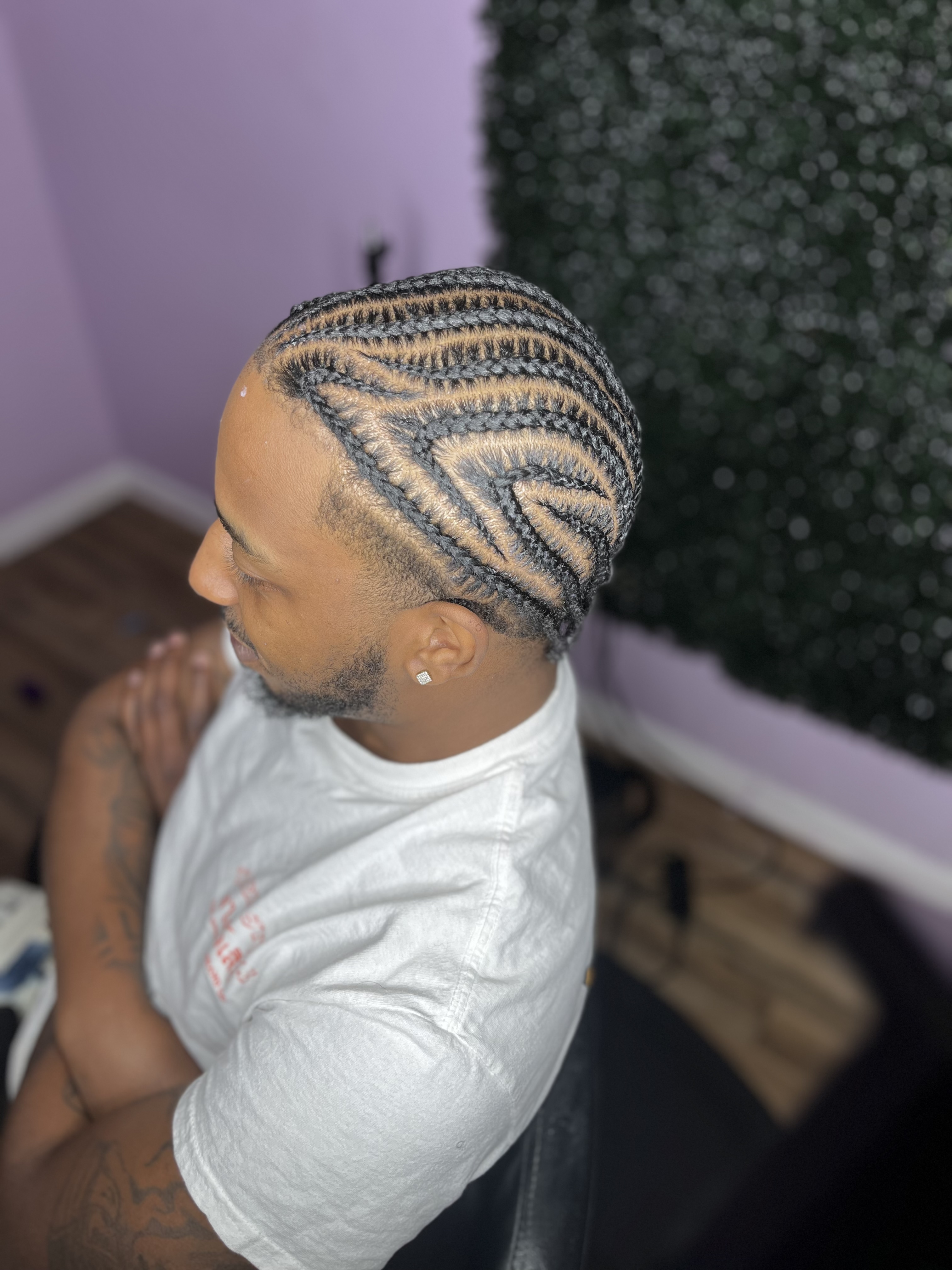 Full head stitch braids at Da Braid Bully in Martinez, GA