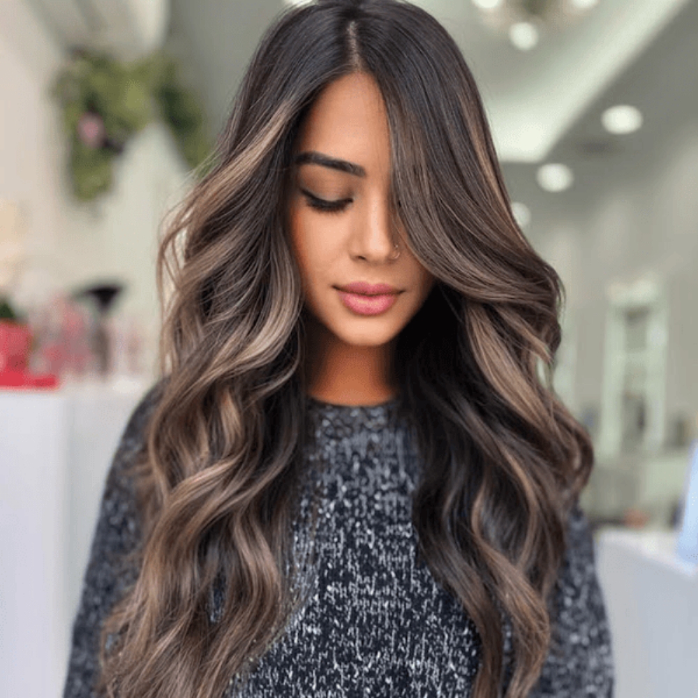 Dimensional Brunette, Cut, Style at Monica inside (Color Me Sam) in San Antonio, TX