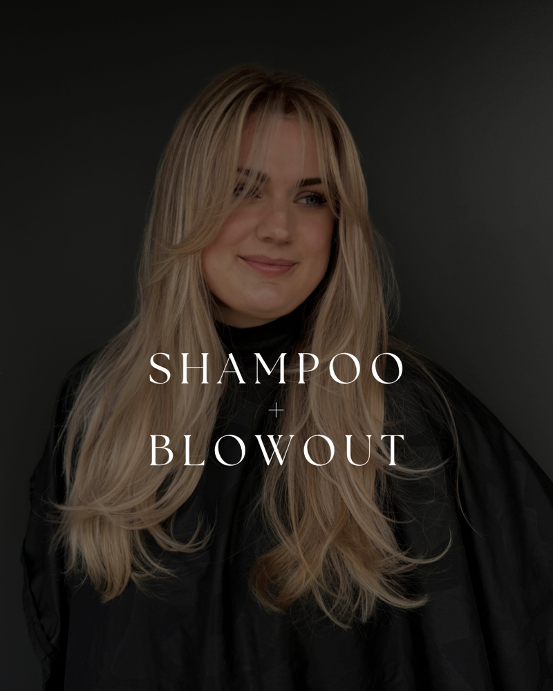 SHAMPOO + BLOWOUT
